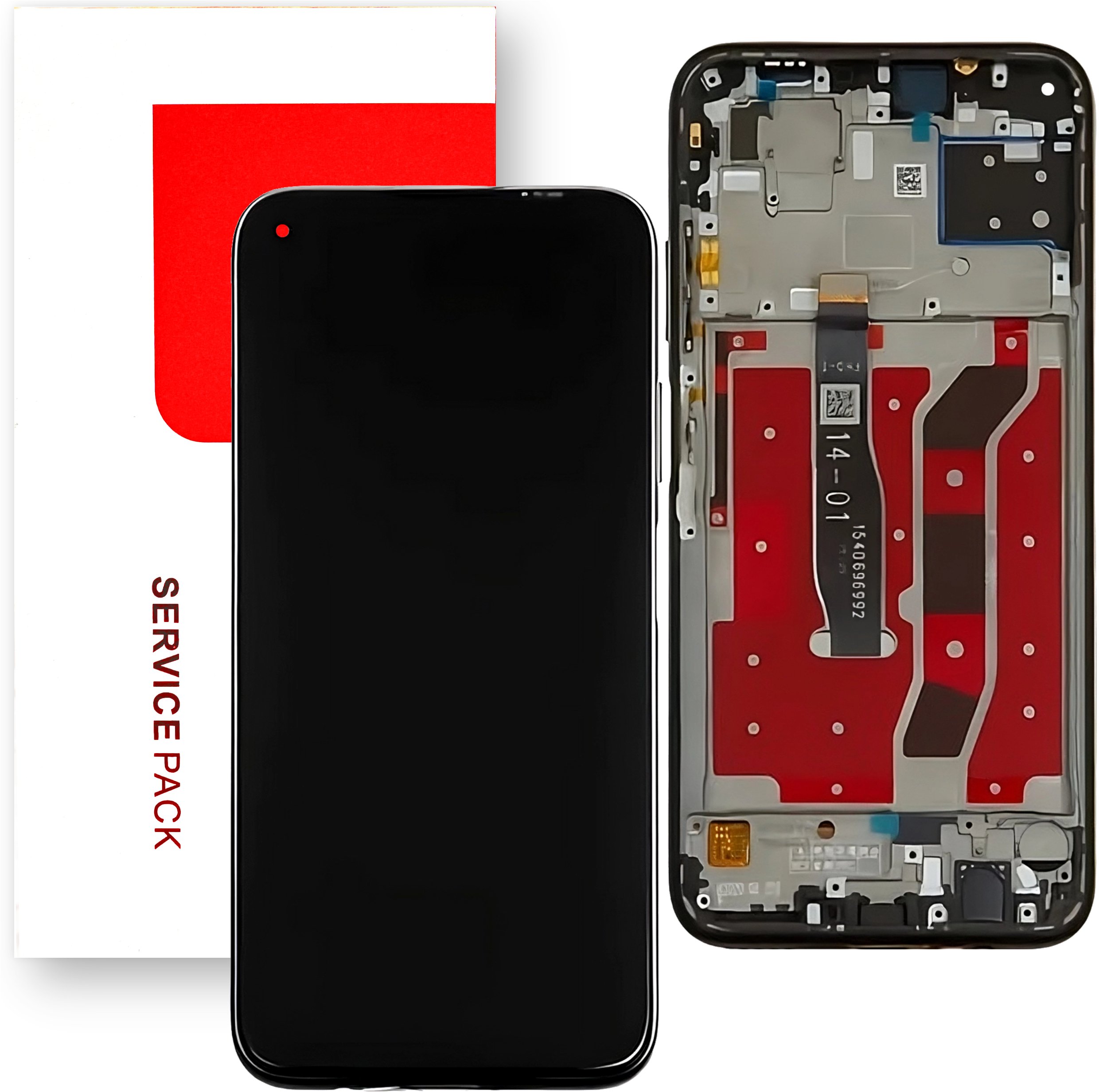 Wyświetlacz do Huawei P40 Lite LCD JNY-L21A Ekran Ramka Oryginał Mobilepart