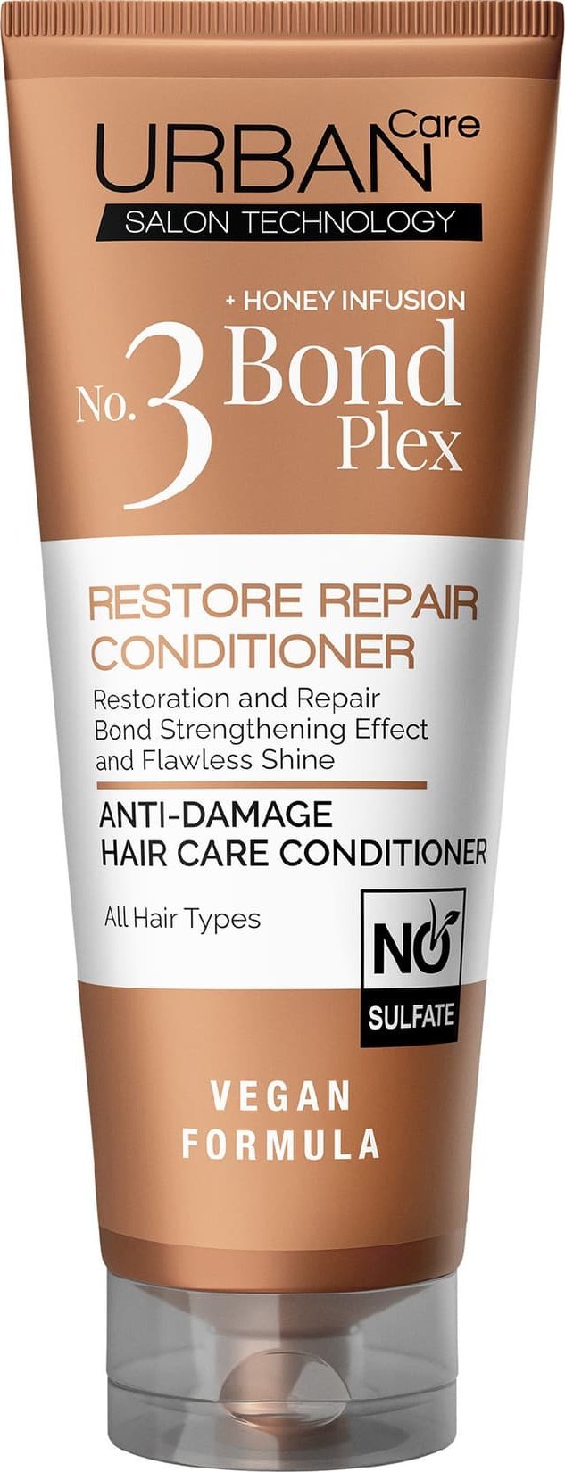 Milton URBAN HAIR CARE No:3 Bond Plex Restore Odżywka do włosów 250 ml