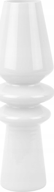 Szklany wazon ręcznie wykonany, CONE, Ø 9 cm