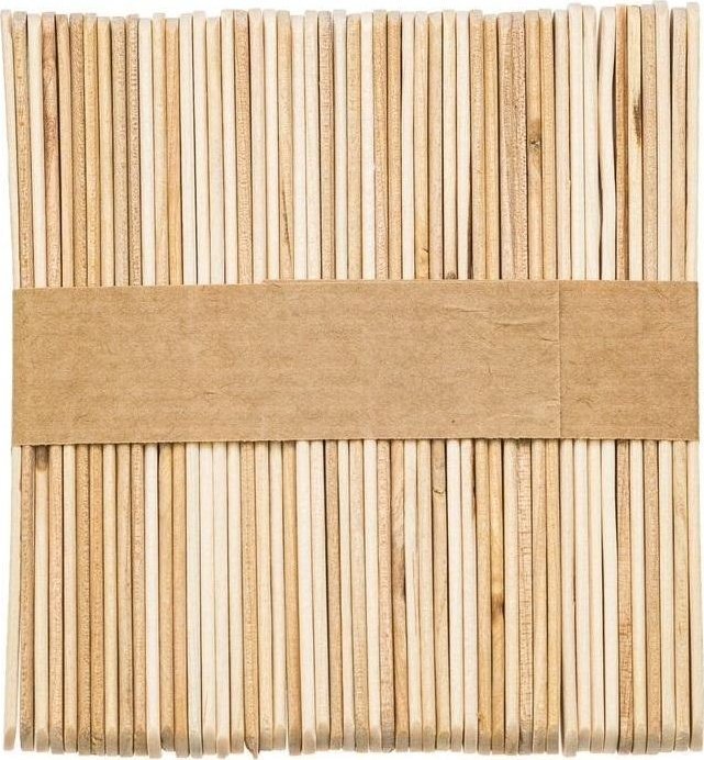 Patyczki kreatywne naturalne jumbo 14cm 50szt