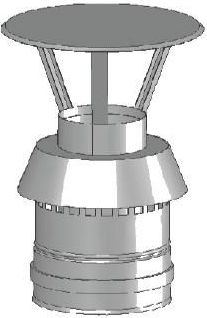 Jeremias Czerpnia pionowa 60 / 100 x 250mm malowana (TWIN35B060/100)