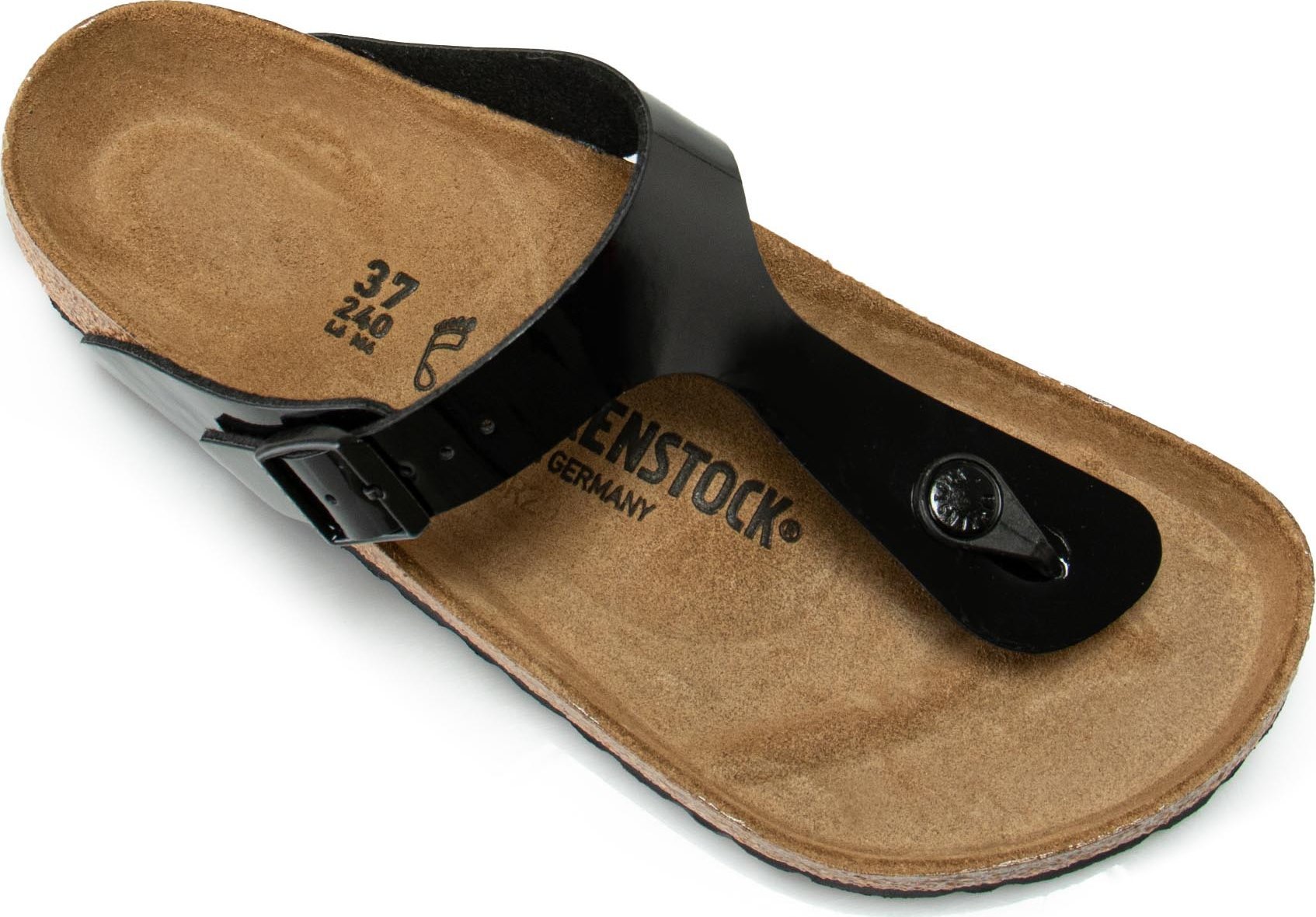 Birkenstock Birkenstock Gizeh 43661 Czarne 42