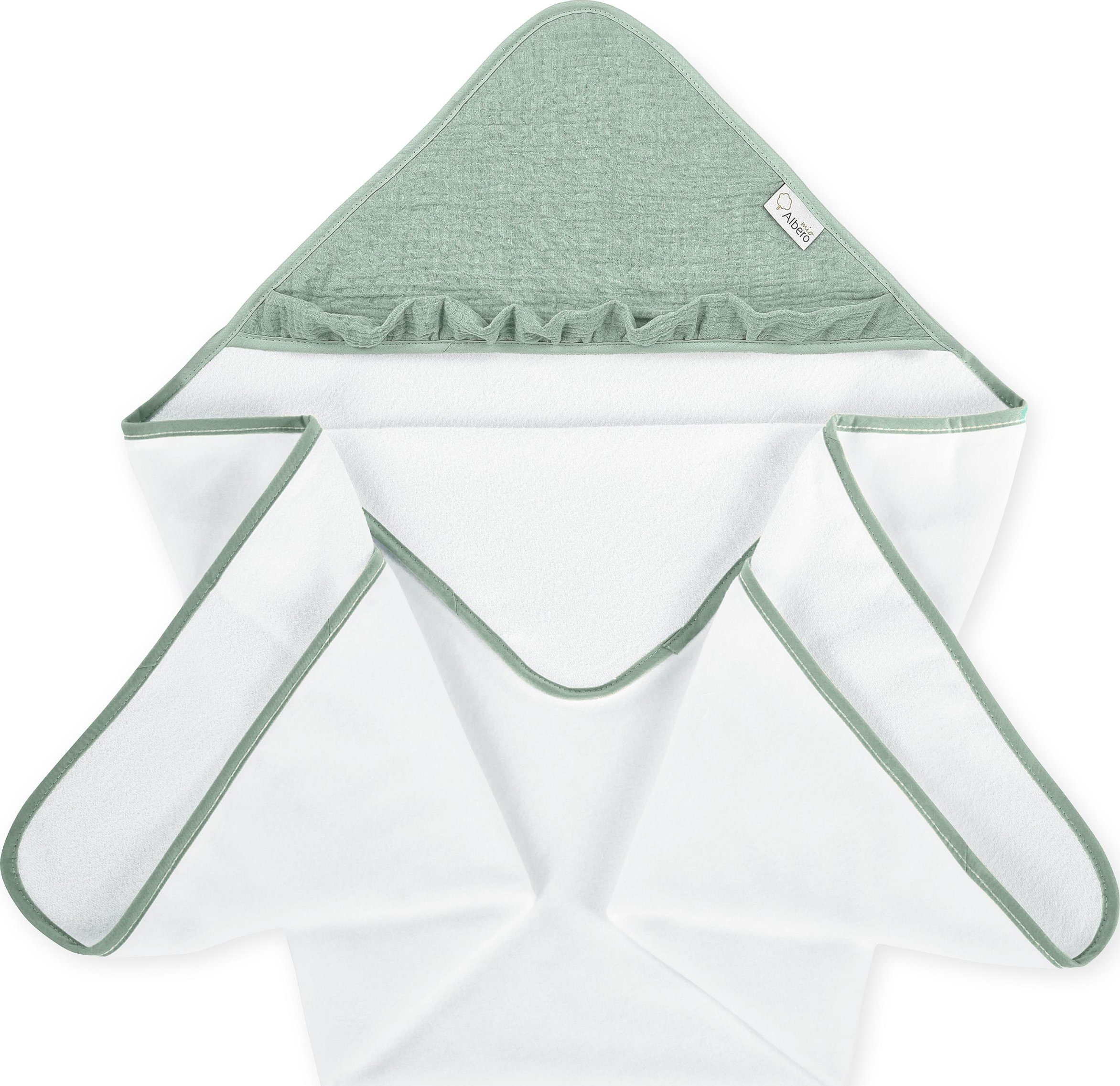 ALBERO MIO Okrycie kąpielowe Cotton color CC4 zieleń
