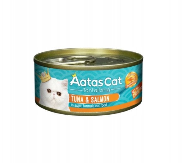 AATAS CAT TANTALIZING TUNA&SALMON 80G
