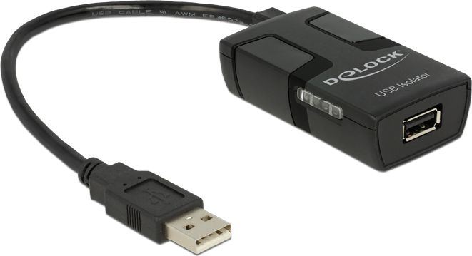Kabel USB Delock USB-A - USB-A Czarny (62588)