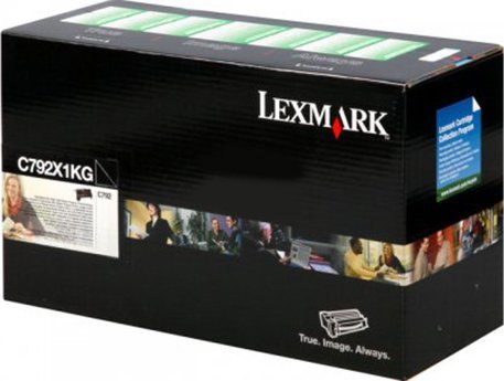 Toner Lexmark C792X1KG Black Oryginał (C792X1KG)