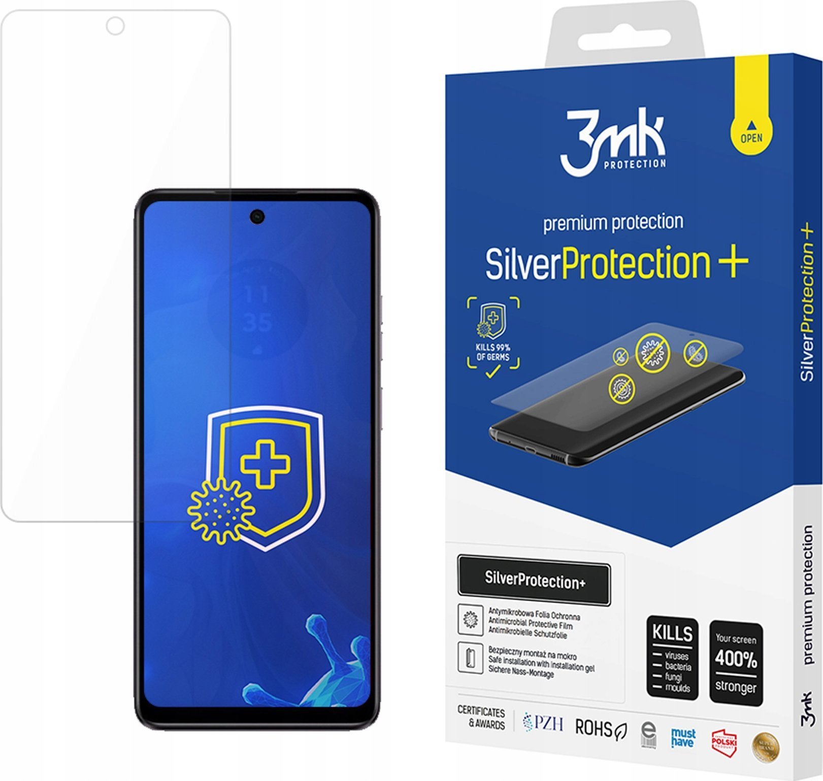3MK Motorola Moto E14 - 3mk SilverProtection+
