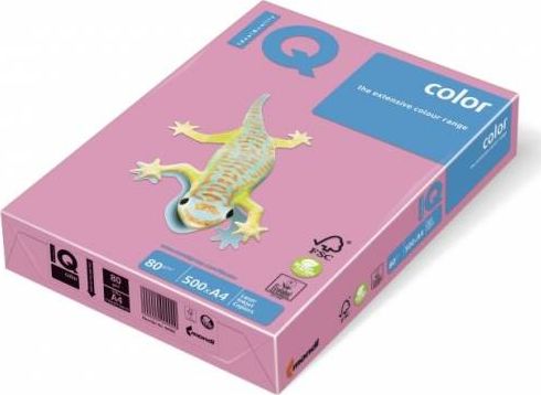 IQ Color Papier ksero IQ Color A4 80g jasnoróżowy 500 arkuszy