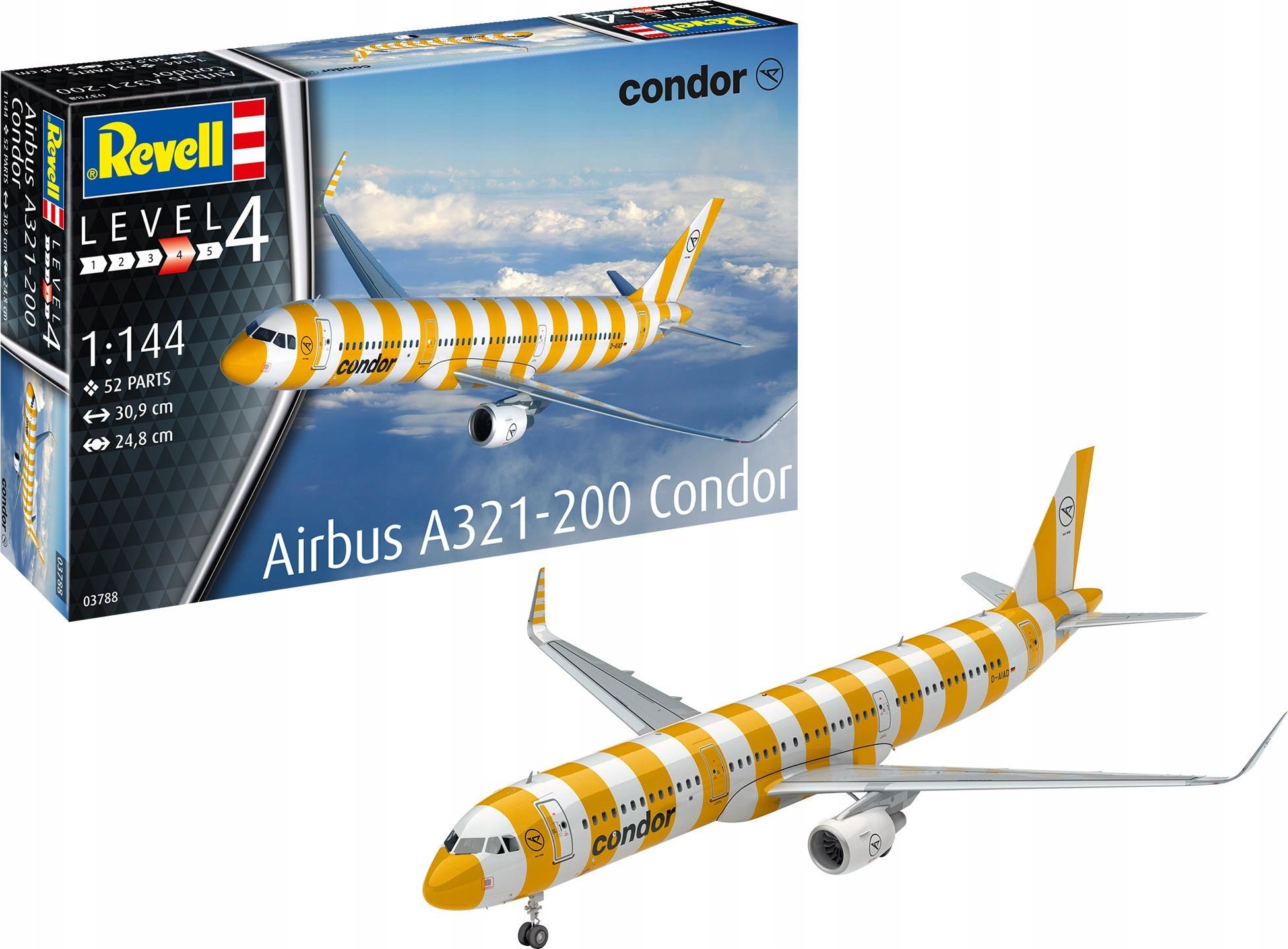 Revell Model plastikowy A321-200 CONDOR 1/144