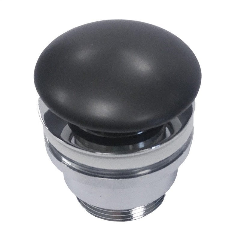 DRAIN CLICK CLACK FOR WASHBASIN MAT BLCK