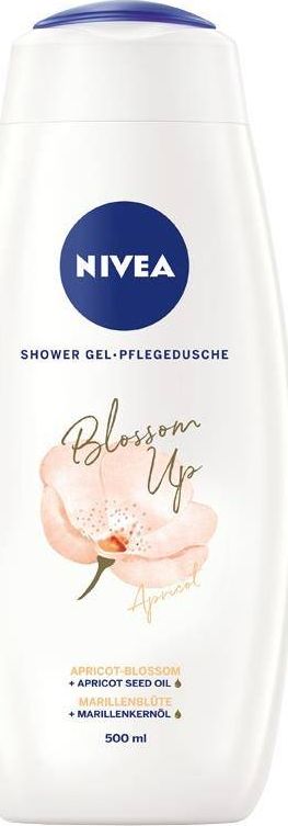 Nivea _Blossom Up pielęgnujący żel pod prysznic Kwiaty Kwitnącej Moreli 500ml