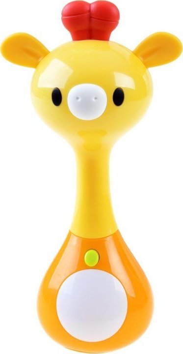 HOLA Dźwiękowa GRZECHOTKA zwierzątko żyrafa ZA3087 A
