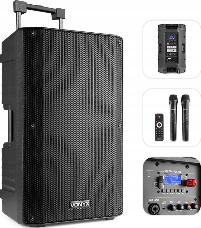 ML Kolumna mobilna PORT VSA700 15" Vonyx