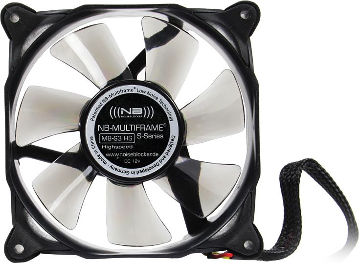 Wentylator Noiseblocker Multiframe M8-S3 HS (ITR-M8-3)