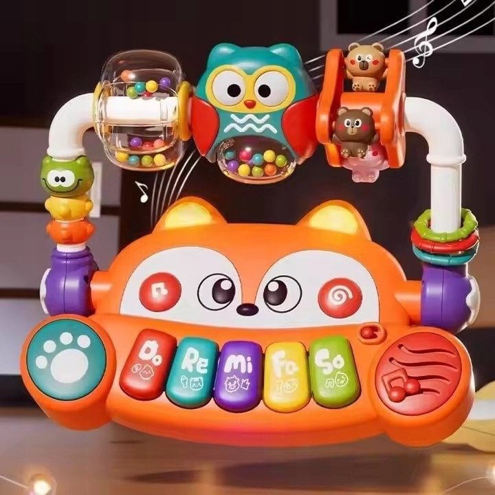 Bounn Pianinko dla dzieci wielofunkcyjne wesołe zwierzątka