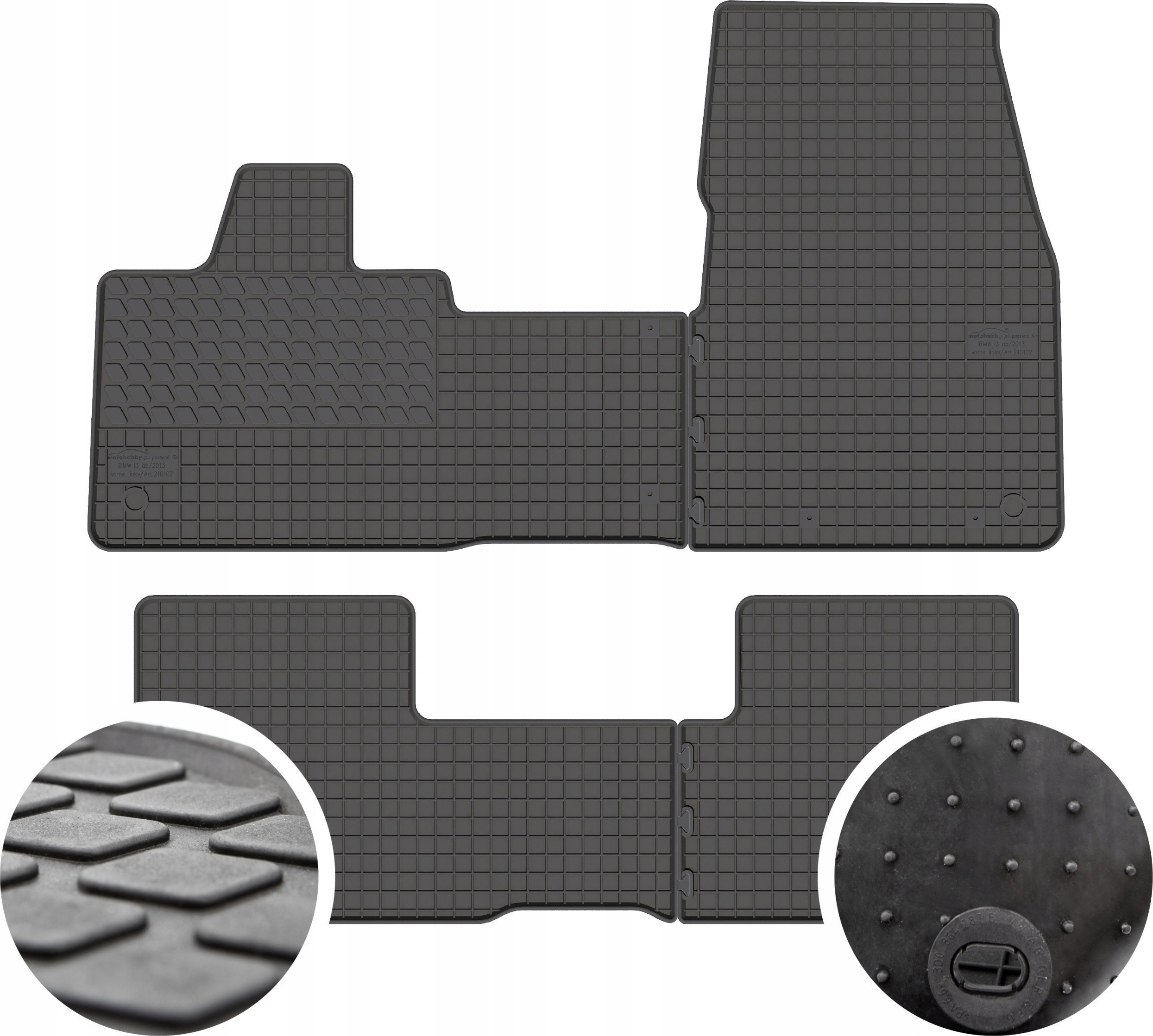 GeyerHosaja Dywaniki gumowe do BMW i3