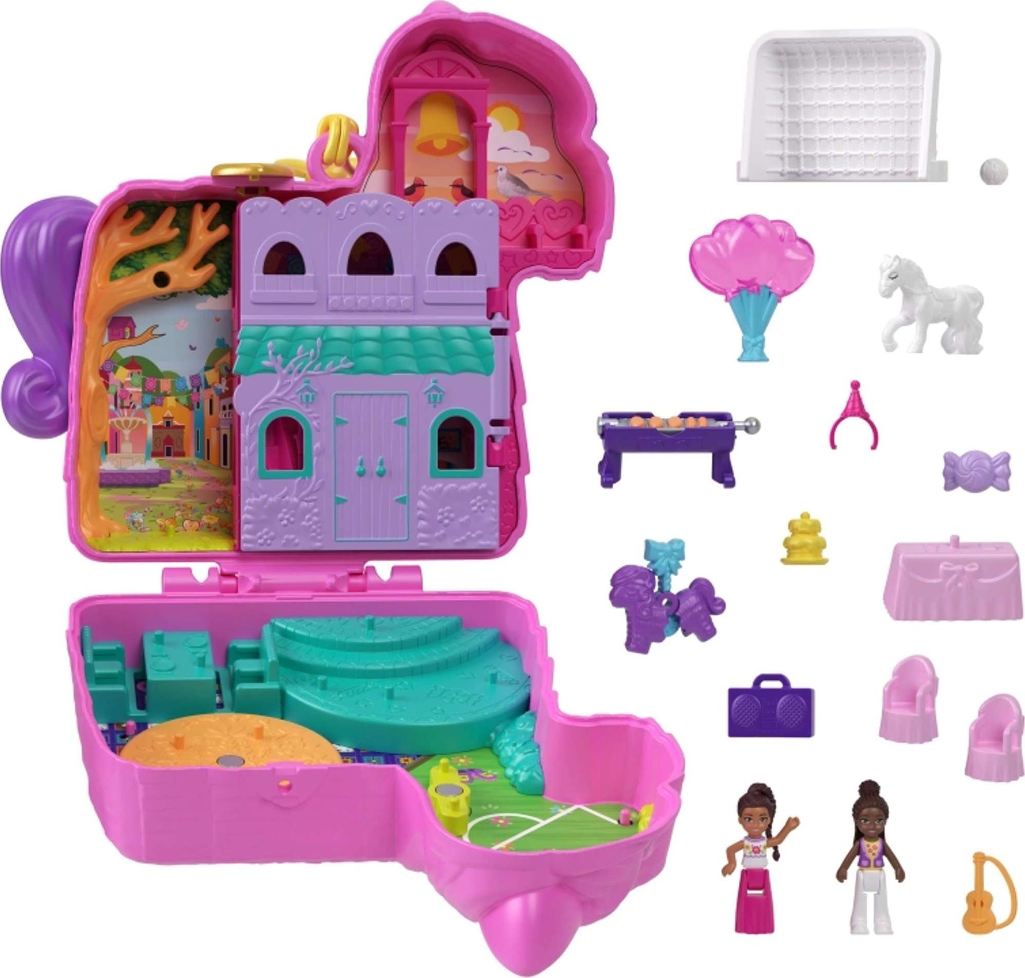 Mattel Polly Pocket Kompaktowy zestaw Piniata impreza HKV32(FRY35)