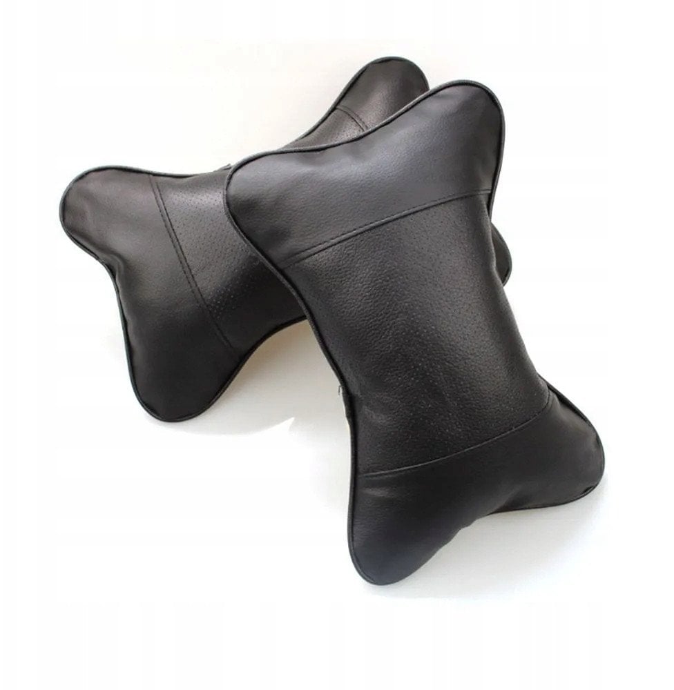 Poduszka na zagłówek do samochodu czarna