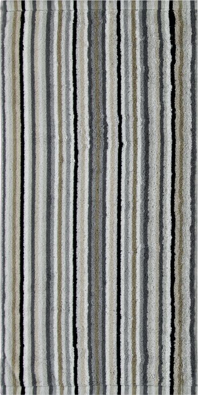Cawo Frottier Ręcznik 70x140 cm LIFESTYLE Stripes Kiesel