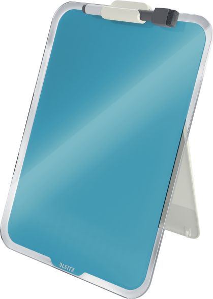 Leitz Szklana tabliczka na biurko Leitz Cosy, niebieski 39470061