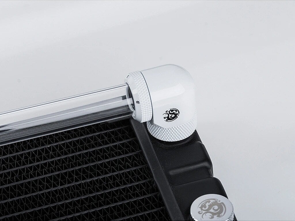 BitsPower Bitspower Adapter 90 Grad G1/4 Zoll AG auf 14mm AD Hardtube - dr