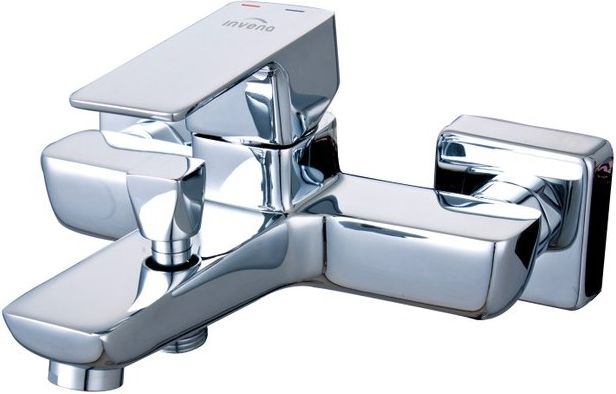 Bateria wannowa Invena Nyks ścienne chrom (BW-28-001)