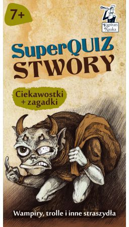 Edgard Kapitan Nauka SuperQuiz Stwory