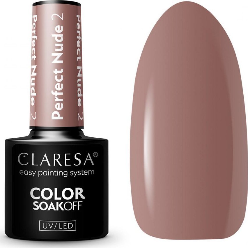 Claresa CLARESA Lakier Hybrydowy PERFECT NUDE 02