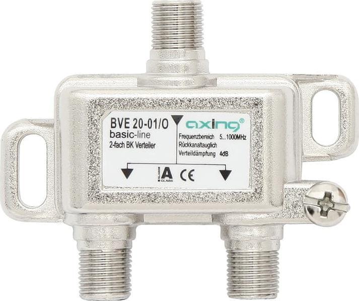 Axing Rozgałęźnik antenowy F 1gn na 2gn Axing BVE 20-01