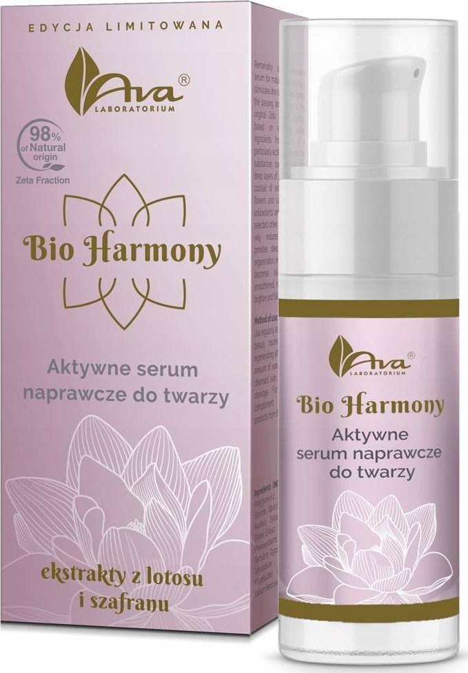 Ava Bio Harmony Aktywne serum naprawcze do twarzy, 30 ml