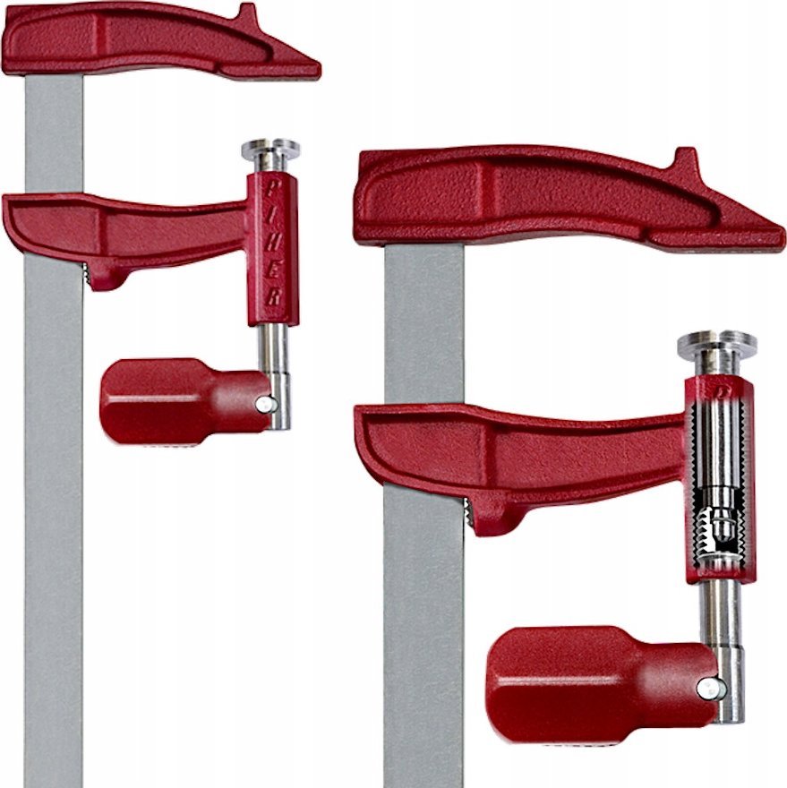 PIHER Spaustuvas PIHER Maxipress M 12cm, žiočių gylis 7cm, maks. 4000N