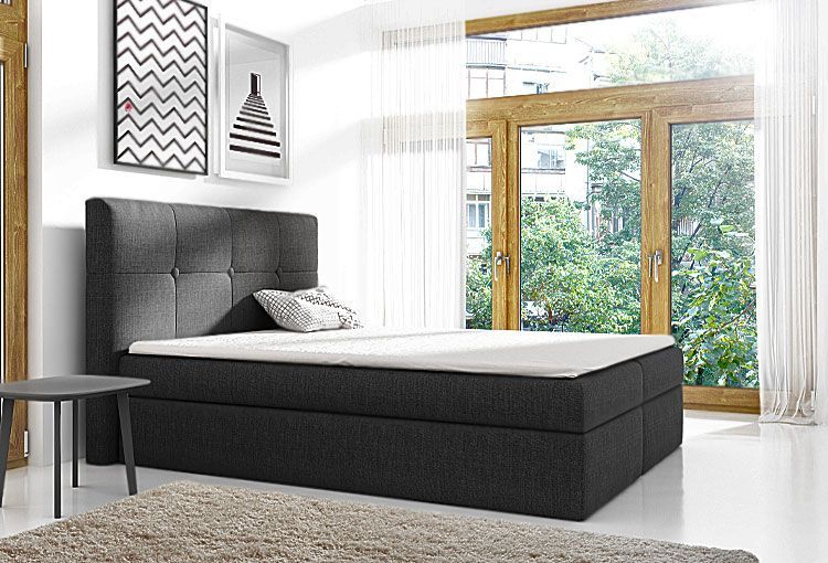 Elior Łóżko kontynentalne Magnolia 200x200 - 44 kolory