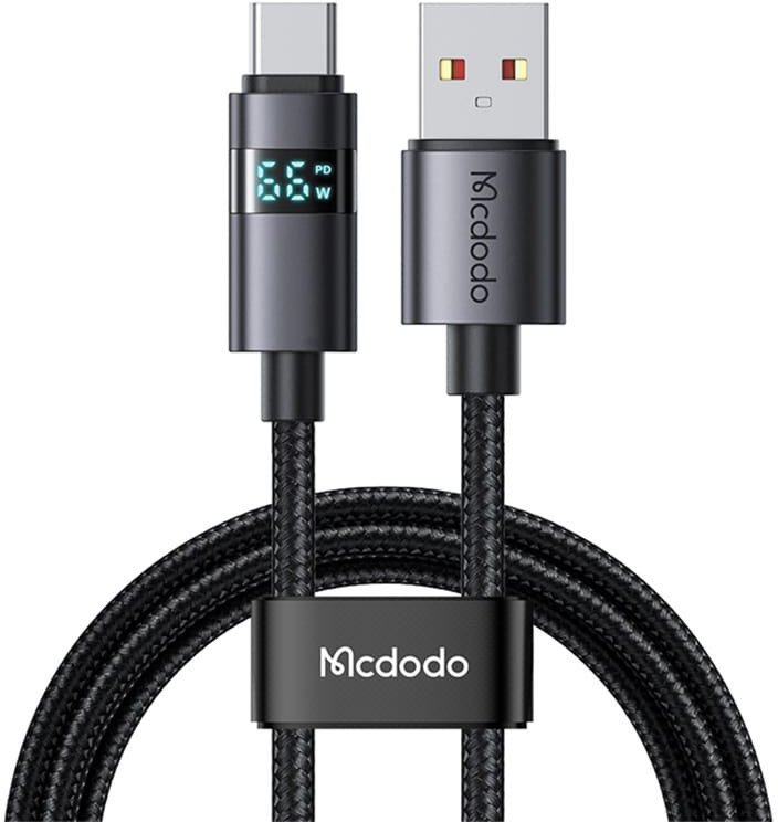 Kabel USB Mcdodo USB-A - USB-C 1.2 m Czarny