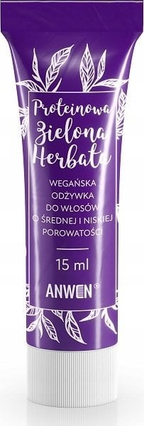 Anwen ANWEN_Proteinowa odżywka do włosów o średniej porowatości Zielona Herbata 15ml