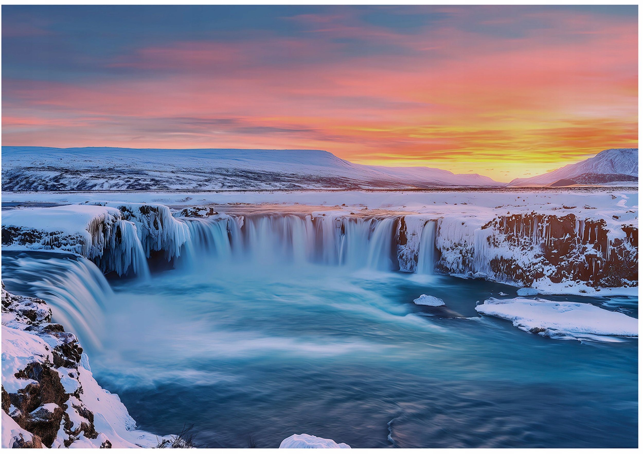 Fototapeta Na Flizelinie Wodospad Natura Do Sypialni Salonu 300x210