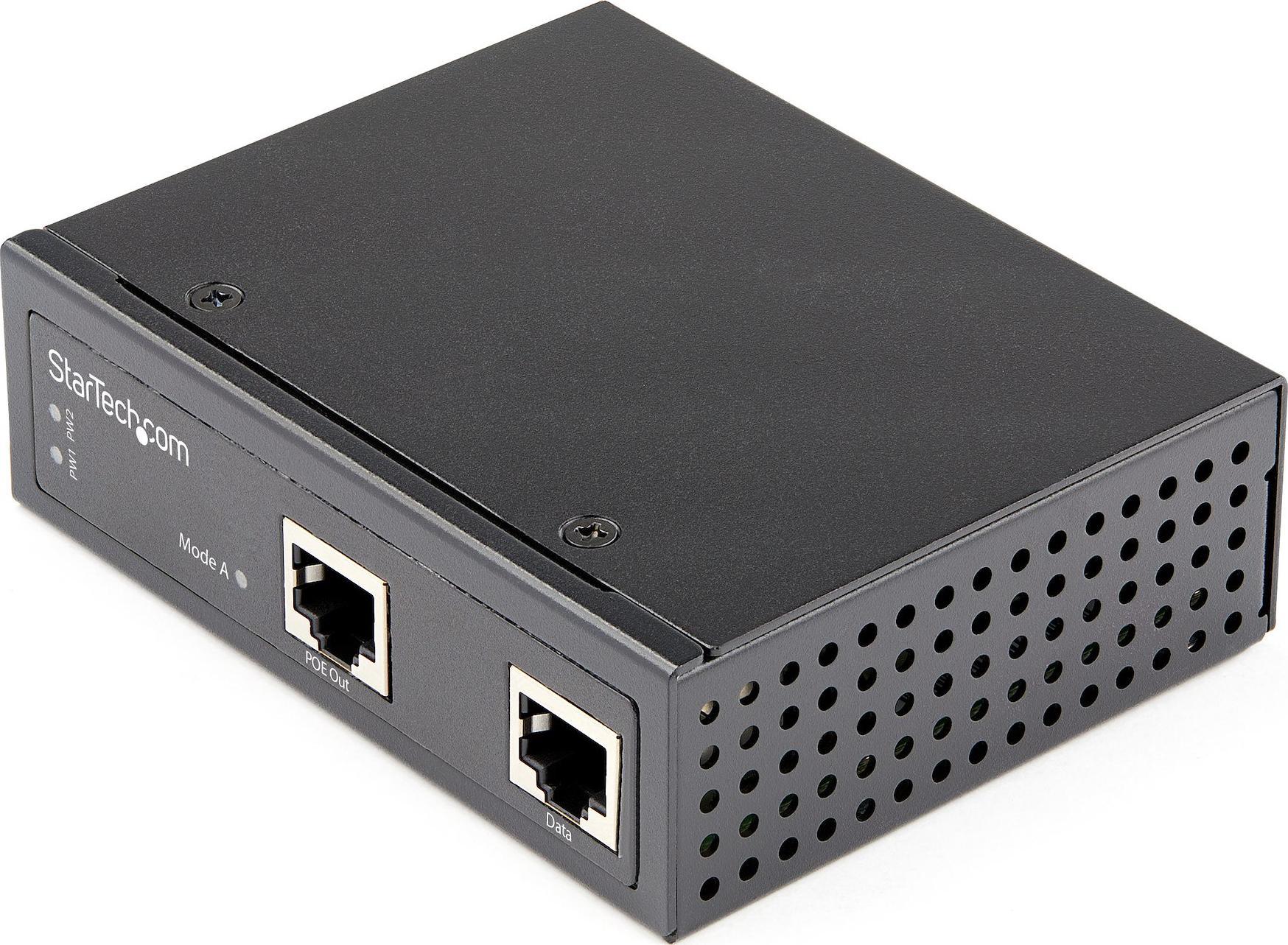 StarTech StarTech.com POEINJ30W adapter PoE Fast Ethernet, Gigabit Ethernet