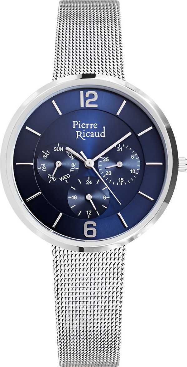 Zegarek Pierre Ricaud Zegarek damski Pierre Ricaud P22023.5155QF srebrny