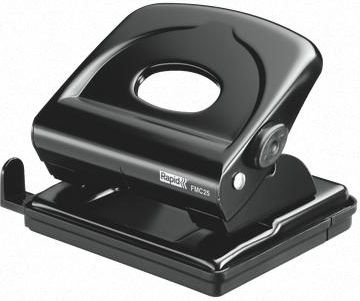 Dziurkacz Rapid 25 kartek Czarny (10K362A)