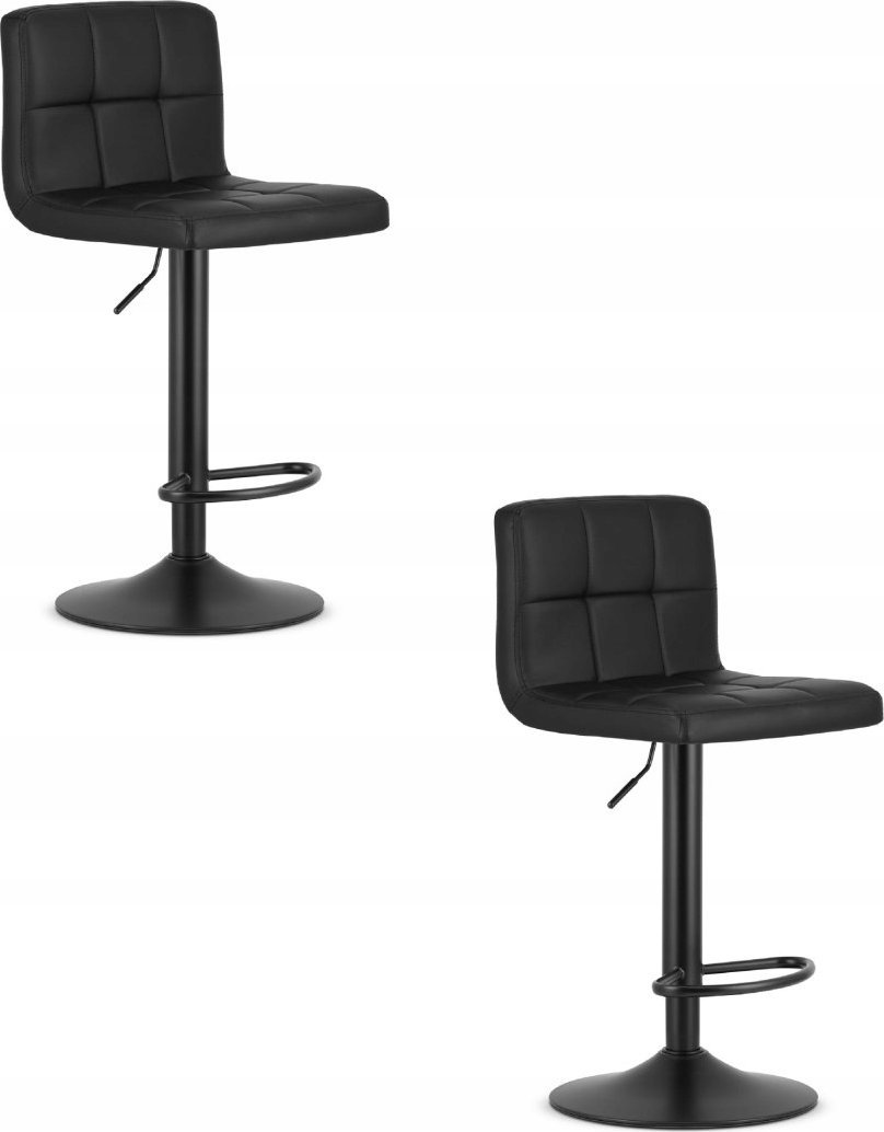 Leobert Hoker PROT - ekoskóra czarny / baza czarna x 2