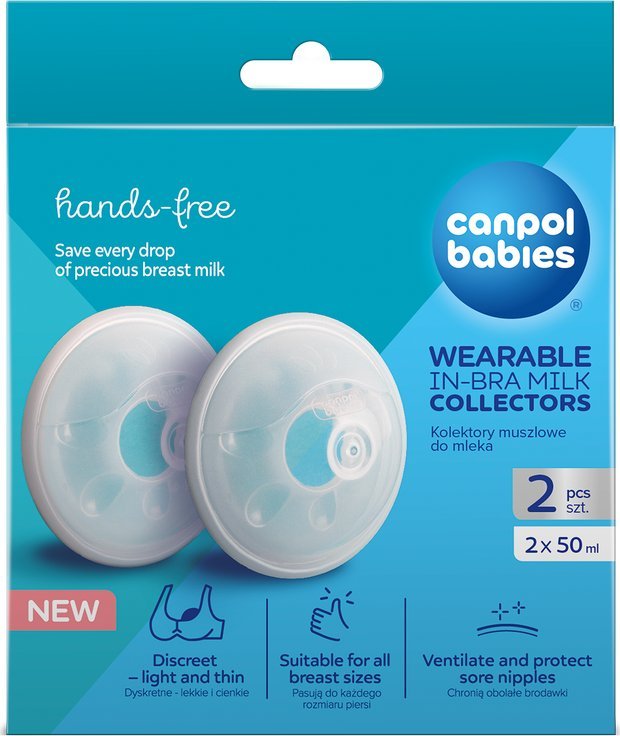 Akuku Kolektory mleka muszle laktacyjne, 2 szt. 1/700