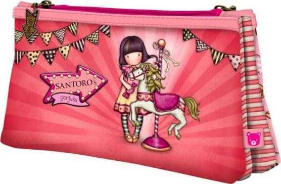 Piórnik Santoro Podwójny Piórnik Gorjuss Fairground Carousel