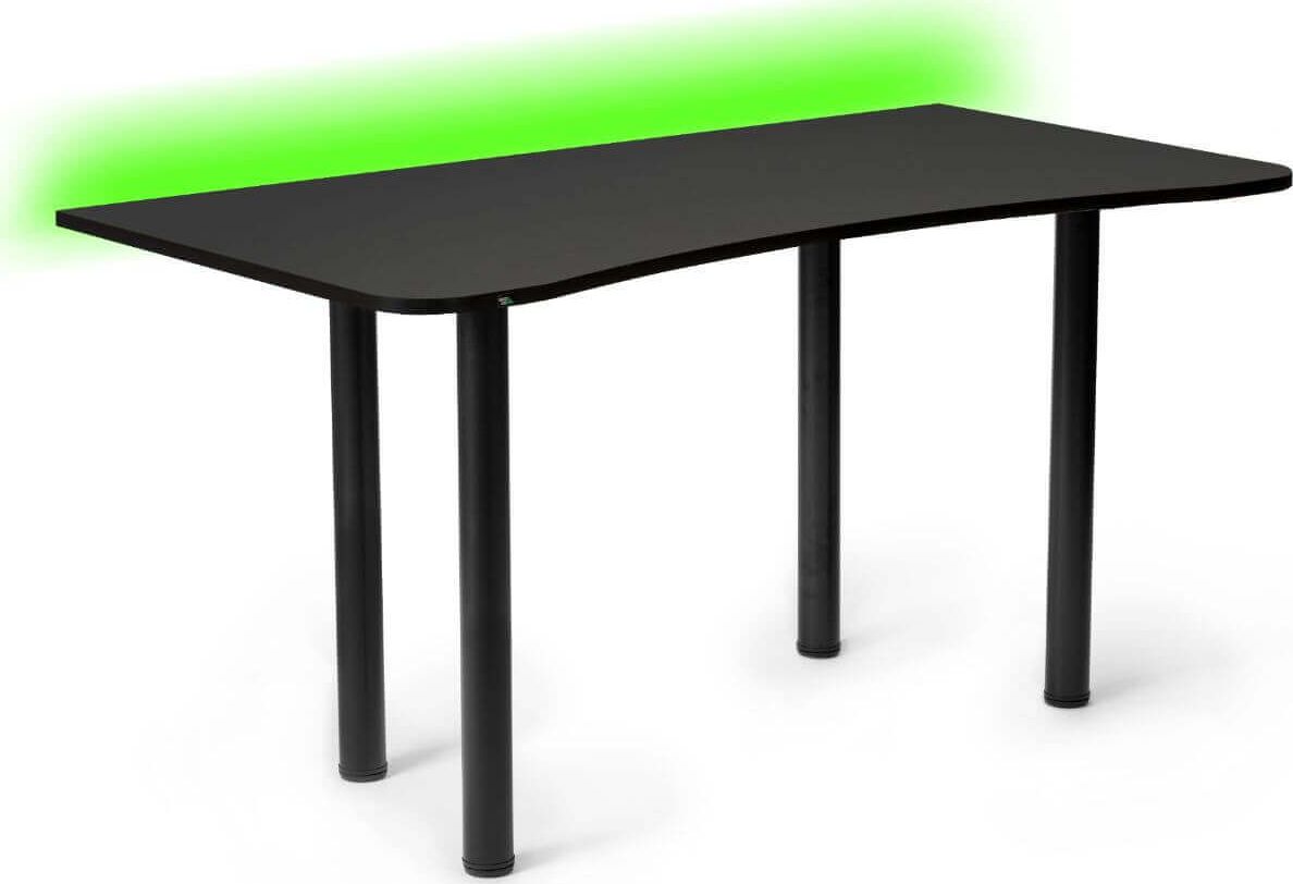 Biurko Marco Game Pro Czarne 140 cmx70 cm