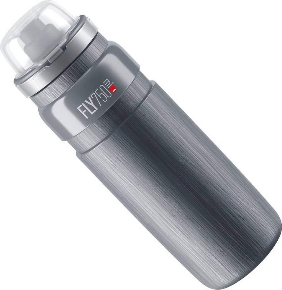 Elite Bidon Elite FLY Tex MTB, szary, 750 ml