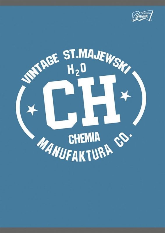 St-Majewski Zeszyt do chemii a5 kratka 60k tematyczny chemia college