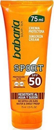 Babaria Lotion dla Sportowców Solar Sport Waterproof Babaria Spf 50 (75 ml)