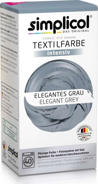 Simplicol SIMPLICOL Barwnik do tkanin Elegancki Szary