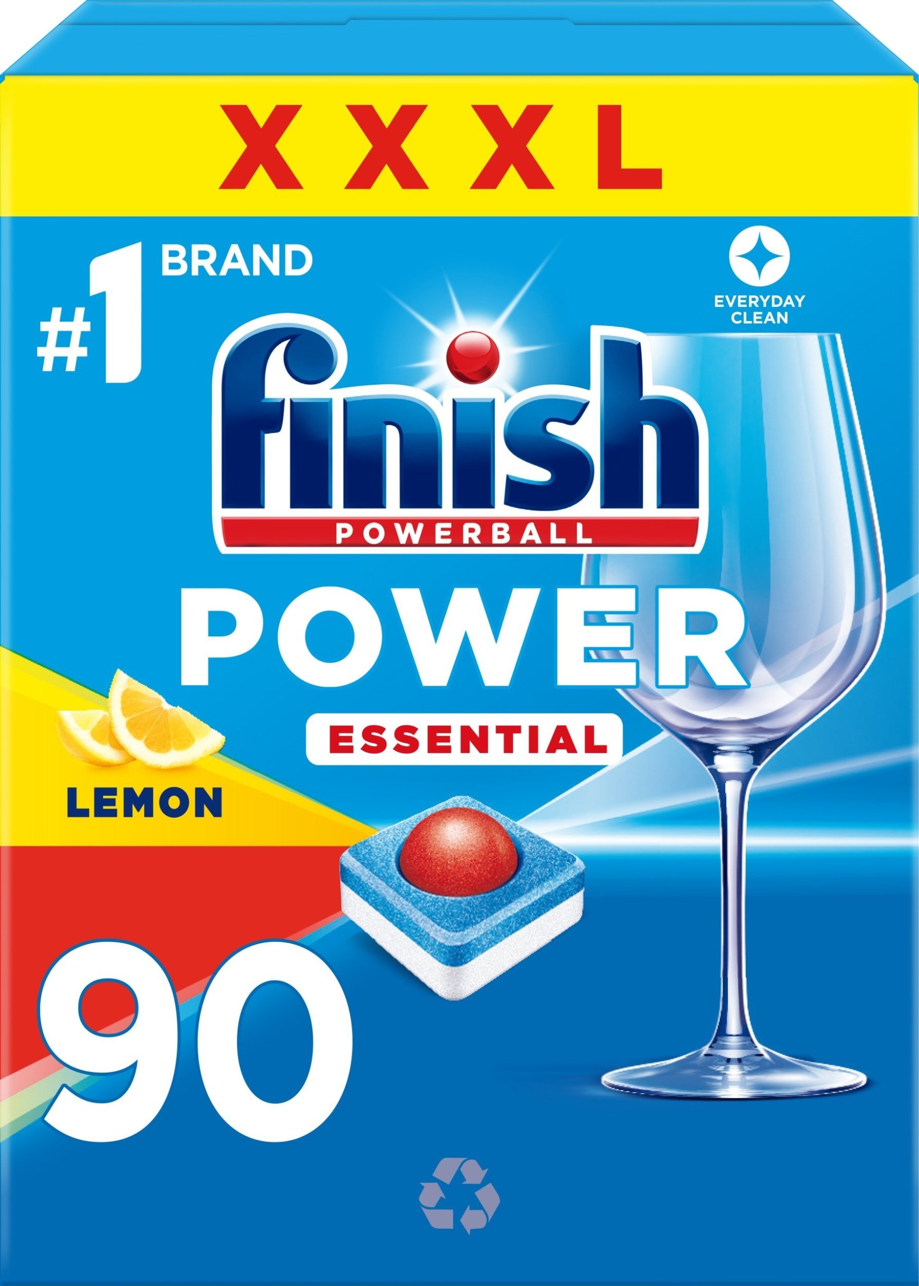 Finish Tabletki do zmywarki Powerball Power Essential Lemon 90 szt.