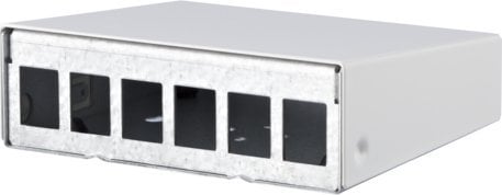 Metz METZ CONNECT Obudowa AP Keystone 6-portowa czysta biel RAL9010