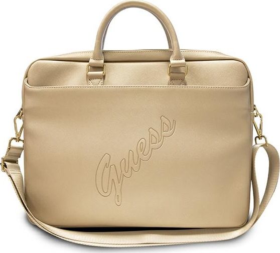 Torba Guess Saffiano Script 15" (GUCB15PUSASLG)