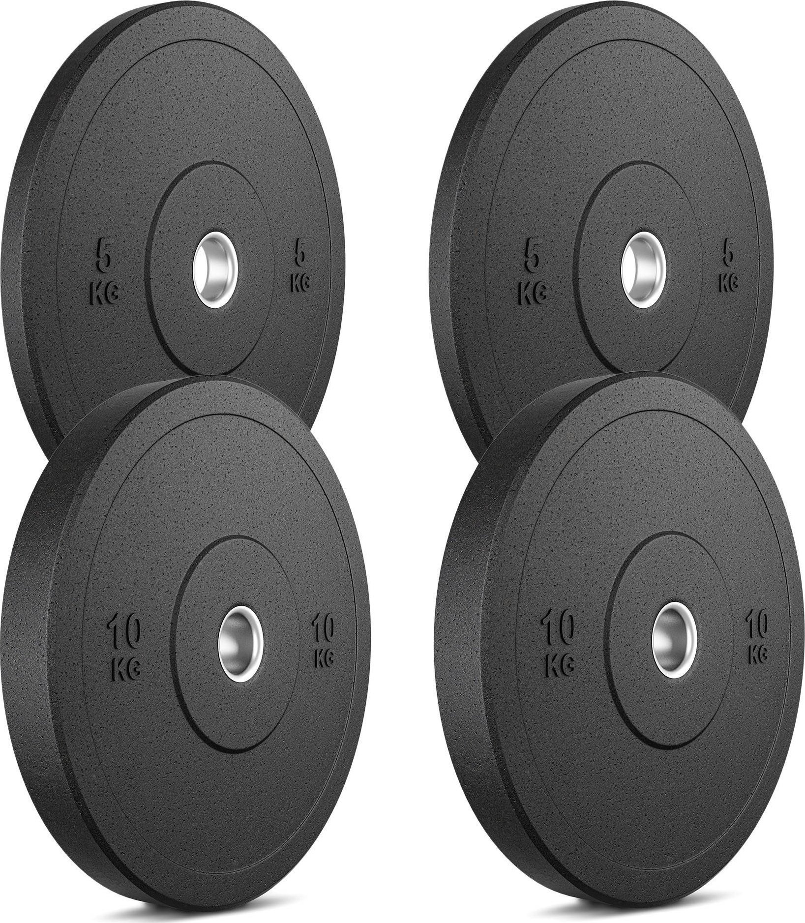 Bumpery zestaw 30 kg / 2 x 10 kg + 2 x 5 kg - MW-Bumper - Marbo Sport